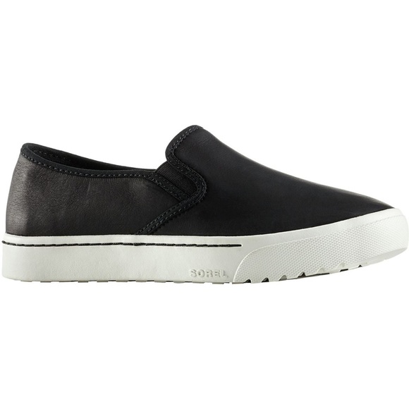 Sorel Shoes - SOREL Campsneak Black Womens Slip-On Shoes
